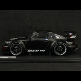 Porsche 911 Type 964 RWB Bodykit Darth Vader 2016 Matt Black 1/18 Solido S1807508