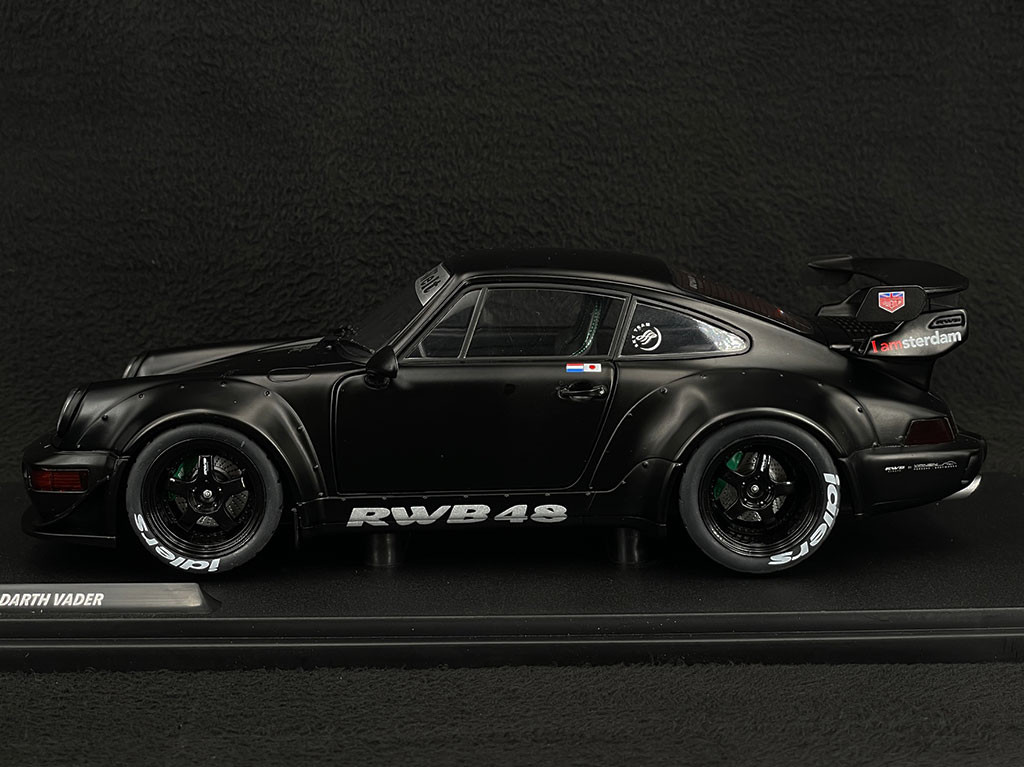 Porsche 911 Type 964 RWB Bodykit Darth Vader 2016 Matte Schwarz 1