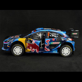 Ott Tanak Ford Puma Rally1 n° 8 Sieger Rallye Schweden 2023 WRC 1/18 Solido S1809503