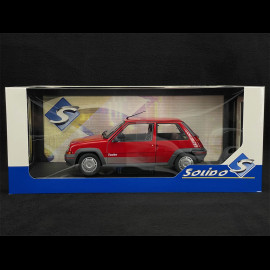 Renault 5 GT Turbo 1985 Red 1/18 Solido S1810001