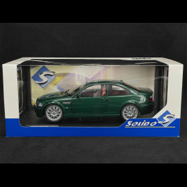 BMW M3 E46 Coupe 2000 Oxford Green 1/18 Solido S1806507