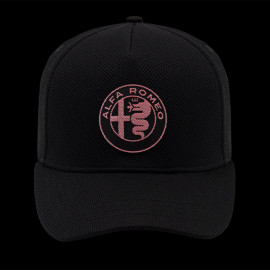 Alfa Romeo Cap Monochromes Logo Schwarz AR2902BK - Unisex