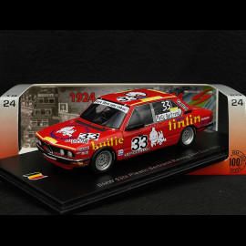 BMW 530i n° 33 Plastic Bertrand Racing 24h Spa 1980 1/43 Spark 100SPA10