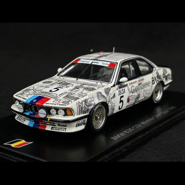 BMW 635 CSI n° 5 Winner 24h Spa 1985 1/43 Spark 43SPA1985