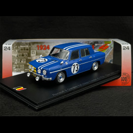 Renault 8 Gordini n° 73 Sieger 24h Spa 1966 1/43 Spark 100SPA02