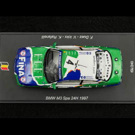 BMW M3 E30 Fina n° 4 24h Spa 1997 1/43 Spark 100SPA14