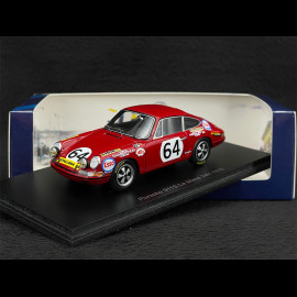 Porsche 911 S n° 64 24h Le Mans 1970 1/43 Spark S4412