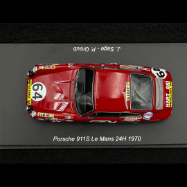 Porsche 911 S n° 64 24h Le Mans 1970 1/43 Spark S4412