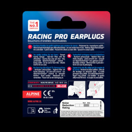 24h Le Mans® Earplugs Racing Pro Reusable Alpine Hearing