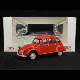 Citroën 2CV 1978 Geranienrot 1/43 Norev Jet-Car 150515