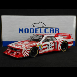 Lancia Beta Montecarlo Gr 5 n° 53 6h Silverstone 1980 1/18 Model Car Group MCG18814