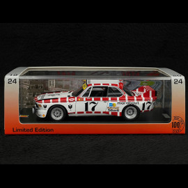 BMW 3.0 CSL n° 17 24h Spa 1973 1/43 Spark 100SPA07