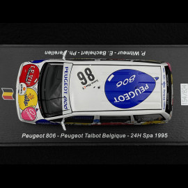 Peugeot 806 n° 86 24h Spa 1995 1/43 Spark 100SPA13