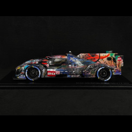 BMW M Hybrid V8 Art Car by Julie Mehretu n° 20 24h Le Mans 2024 1/18 Spark 80435B54CC8