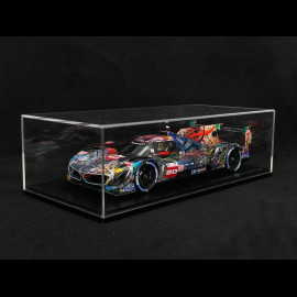 BMW M Hybrid V8 Art Car by Julie Mehretu n° 20 24h Le Mans 2024 1/18 Spark 80435B54CC8