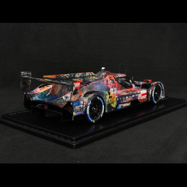 BMW M Hybrid V8 Art Car by Julie Mehretu n° 20 24h Le Mans 2024 1/18 Spark 80435B54CC8