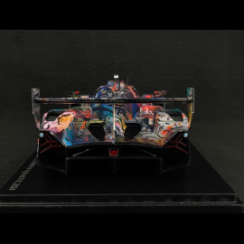 BMW M Hybrid V8 Art Car by Julie Mehretu n° 20 24h Le Mans 2024 1/18 Spark 80435B54CC8