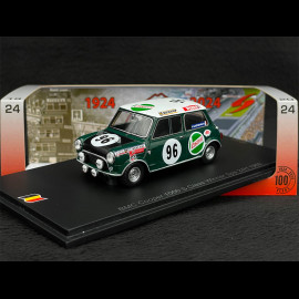 BMC Mini Cooper 1000S n° 96 24h Spa 1969 1/43 Spark 100SPA04