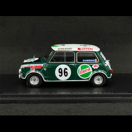 BMC Mini Cooper 1000S n° 96 24h Spa 1969 1/43 Spark 100SPA04