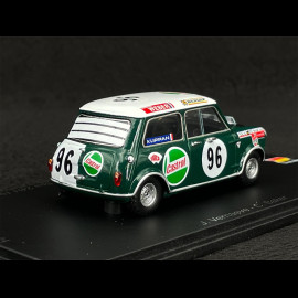 BMC Mini Cooper 1000S n° 96 24h Spa 1969 1/43 Spark 100SPA04