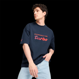 Porsche T-shirt Turbo Puma Navy Blue 626383-03 - men