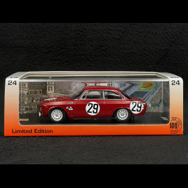 Alfa Romeo 1600 GTA n° 29 2. 24h Spa 1966 1/43 Spark 100SPA09