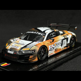 Audi R8 LMS GT3 Evo II n° 40 24h Spa 2023 1/43 Spark SB704