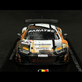 Audi R8 LMS GT3 Evo II n° 40 24h Spa 2023 1/43 Spark SB704