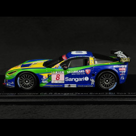 Chevrolet Corvette C6R n° 8 24h Spa 2009 1/43 Spark 100SPA22