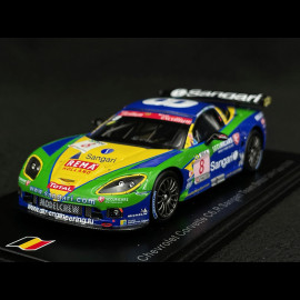 Chevrolet Corvette C6R n° 8 24h Spa 2009 1/43 Spark 100SPA22