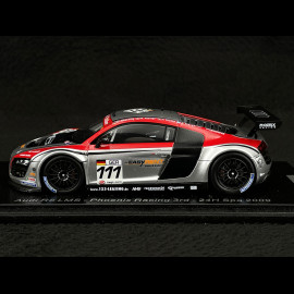 Audi R8 LMS n° 111 3. 24h Spa 2009 1/43 Spark 100SPA21