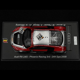 Audi R8 LMS n° 111 3. 24h Spa 2009 1/43 Spark 100SPA21