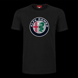 T-shirt Alfa Romeo Logo Black AR2007BK - Men