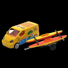 Majorette French Touch Set 60 years Renault Trafic with tow bar 1/59 Majorette 212055014