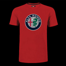 T-shirt Alfa Romeo Logo Red AR2007RE - Men