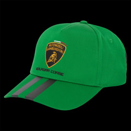 Lamborghini Cap Squadra Corse Grün / Schwarz LB18CAP2GR - Unisex