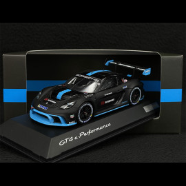 Porsche 718 Cayman GT4 e-Performance 2022 Schwarz 1/43 Spark WAP0204150PCAY