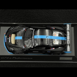 Porsche 718 Cayman GT4 e-Performance 2022 Black 1/43 Spark WAP0204150PCAY