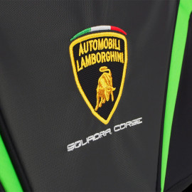 Lamborghini Messenger bag Squadra Corse Tarpaulin Black / Green LCUSB283504