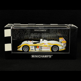 Audi R8 n° 25 Sieger 1000km Spa-Francorchamps 2003 1/43 Minichamps 400031325