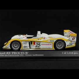 Audi R8 n° 25 Sieger 1000km Spa-Francorchamps 2003 1/43 Minichamps 400031325