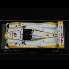 Audi R8 n° 25 Sieger 1000km Spa-Francorchamps 2003 1/43 Minichamps 400031325