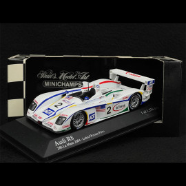 Audi R8 n° 2 3. 24h Le Mans 2004 1/43 Minichamps 400041302