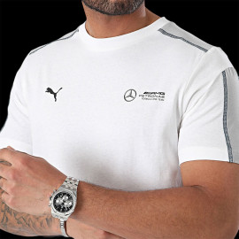 Mercedes T-shirt AMG Petronas Puma F1 Team Weiß 623743-03 - herren