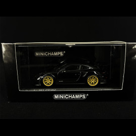 Porsche 911 GT2 RS Black - Gold 1/43 Minichamps 410067291