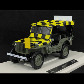 Jeep Army 1944 Follow Me Green 1/18 Norev 189019