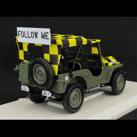 Jeep Army 1944 Follow Me Green 1/18 Norev 189019