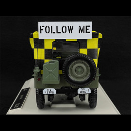 Jeep Army 1944 Follow Me Green 1/18 Norev 189019