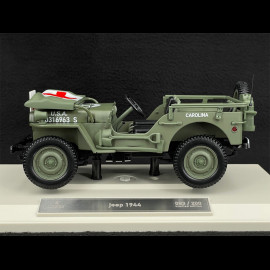 Jeep Army 1944 Ambulance Green 1/18 Norev 189018