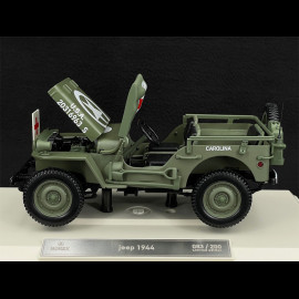 Jeep Army 1944 Ambulance Green 1/18 Norev 189018